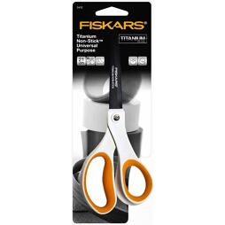 Nůžky na lepivé materiály Titanium Non-Stick (21cm) FISKARS