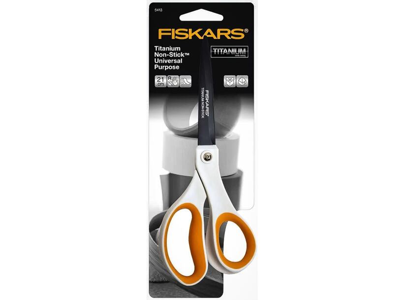 Nůžky na lepivé materiály Titanium Non-Stick (21cm) FISKARS